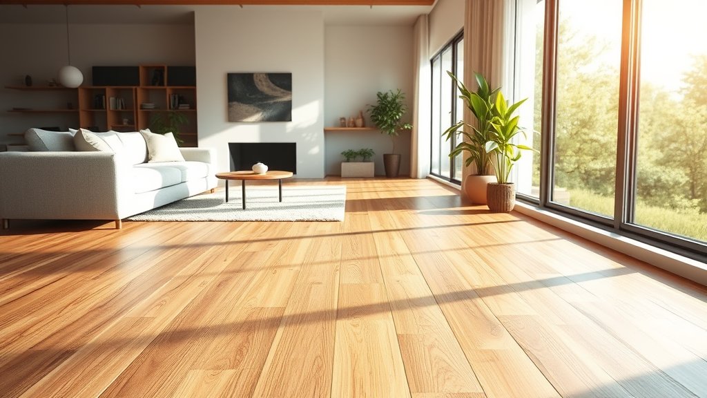 Duurzame vloeren: van klassiek hout tot gerecycled materiaal