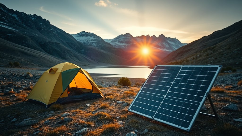 Mobiele zonnepanelen: altijd energie voor je avonturen