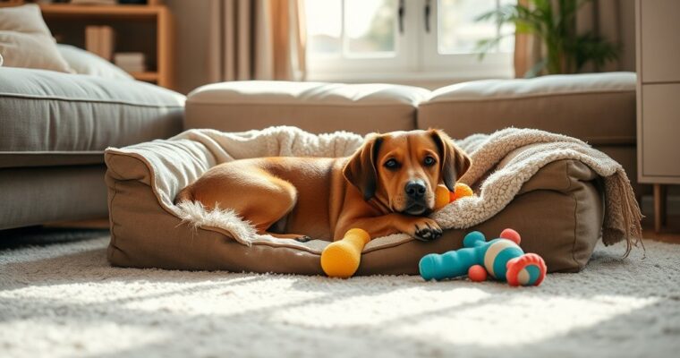 Creëer de perfecte slaapplaats voor je hond: handige tips